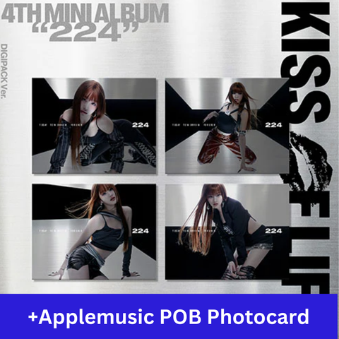 KISS OF LIFE - 224 (DIGIPACK VER.)+Applemusic POB