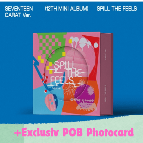 SEVENTEEN - SPILL THE FEELS (CARAT VER.)+Exclusiv POB Photocard