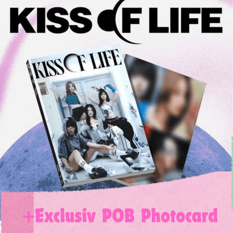 KISS OF LIFE - 3rd Mini Album Lose Yourself (Magazine Ver.)+APPLE MUSIC POB PHOTOCARD