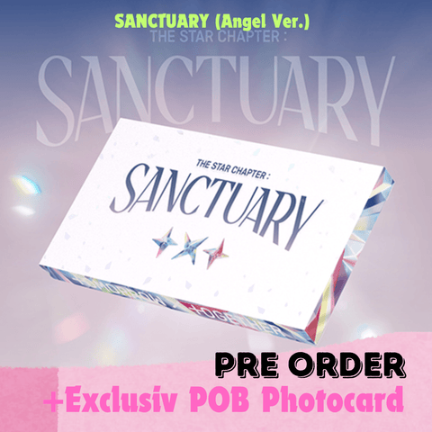 TOMORROW X TOGETHER (TXT) - SANCTUARY (ANGEL VER.)+  Apple Music POB Photocard