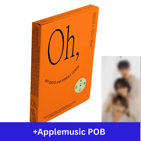 SEVENTEEN - UNIT PHOTOBOOK (EPISODE: OH, MY DAYS AND SWEET VOICE) + Applemusic POB
