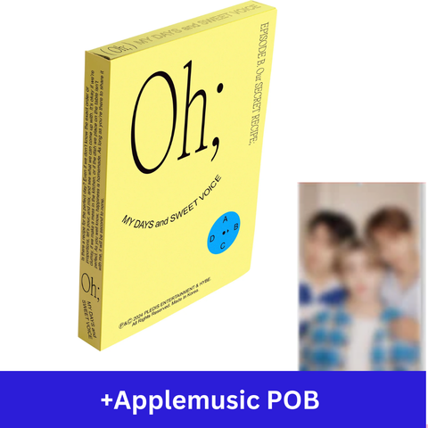 SEVENTEEN - UNIT PHOTOBOOK (EPISODE: OH, MY DAYS AND SWEET VOICE) + Applemusic POB