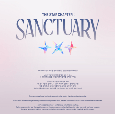TOMORROW X TOGETHER (TXT) - SANCTUARY (ANGEL VER.)+  Apple Music POB Photocard