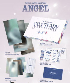 TOMORROW X TOGETHER (TXT) - SANCTUARY (ANGEL VER.)+  Apple Music POB Photocard