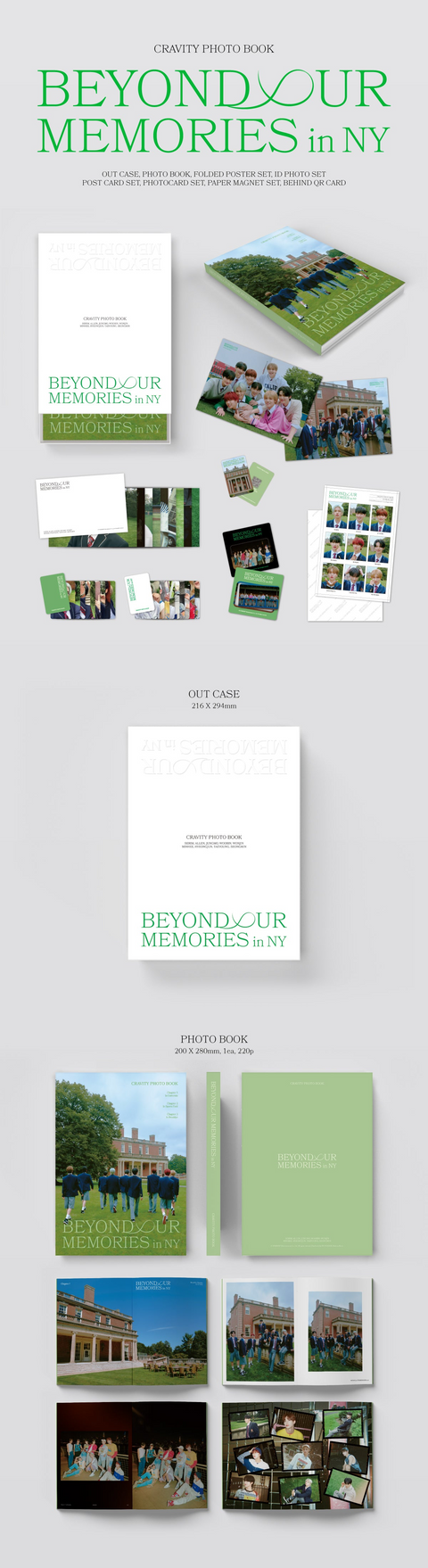 CRAVITY - BEYOND OUR MEMORIES in NY PHOTOBOOK