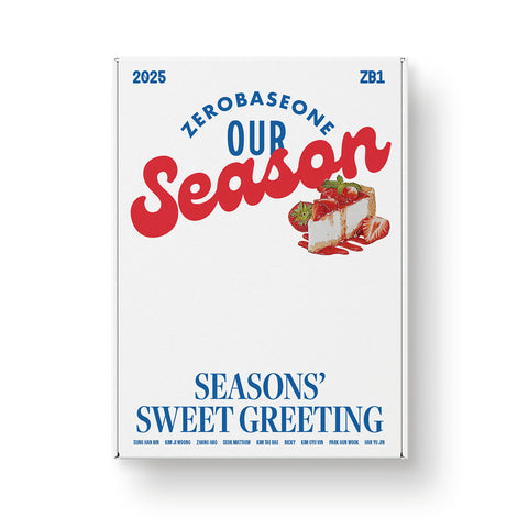 ZB1 - 2025 SEASON'S GREETINGS (OUR SEASON : SEASONS' SWEET GREETING)+Exclusiv POB Set