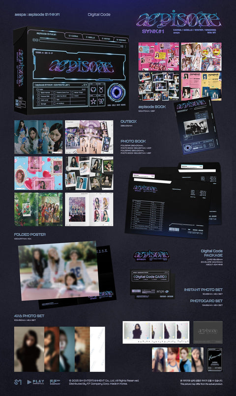 AESPA - ӔPISODE SYNK#1 (DVD/ BLU-RAY/ DIGITAL CODE)