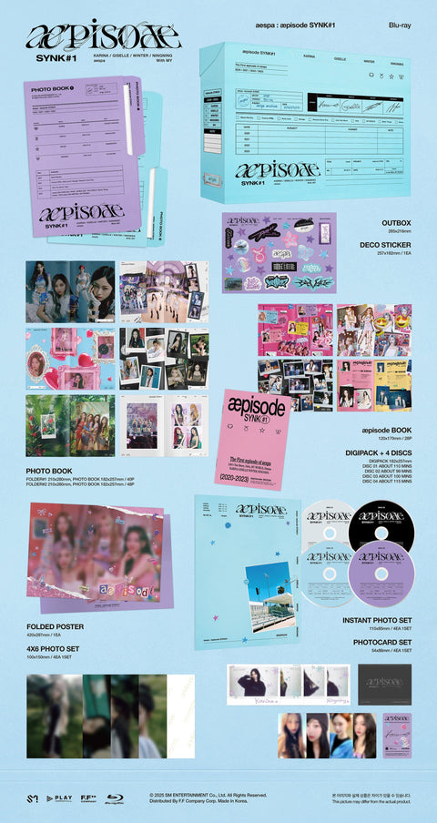 AESPA - ӔPISODE SYNK#1 (DVD/ BLU-RAY/ DIGITAL CODE)