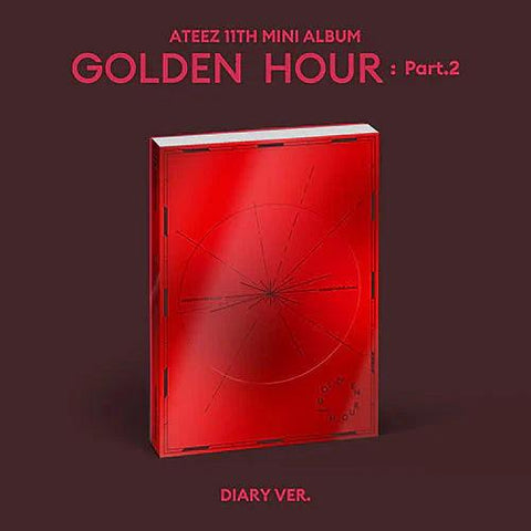 ATEEZ - GOLDEN HOUR: PART.2 + Apple Music POB Photocard