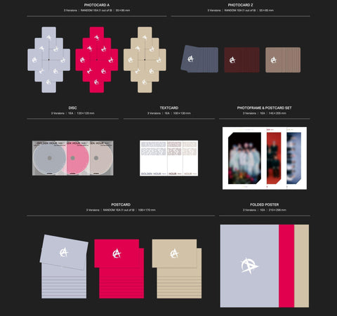 ATEEZ - GOLDEN HOUR: PART.2 + Apple Music POB Photocard