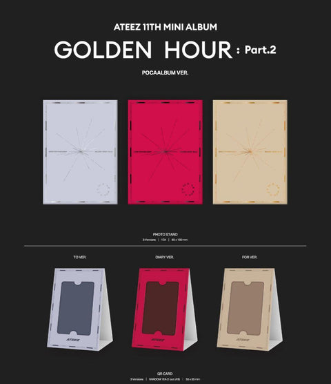 ATEEZ - GOLDEN HOUR: PART.2 (POCA ALBUM)