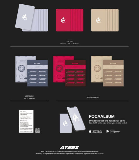 ATEEZ - GOLDEN HOUR: PART.2 (POCA ALBUM)
