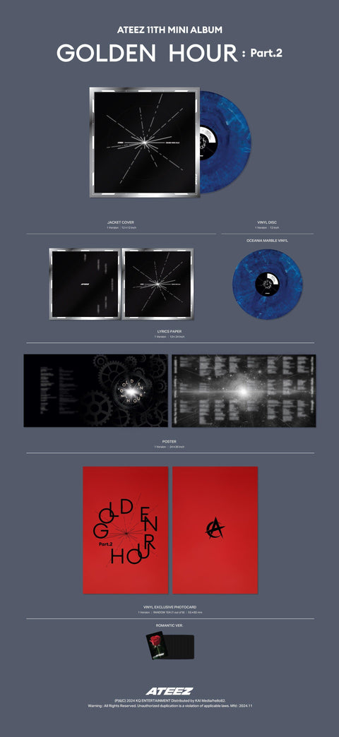 ATEEZ - GOLDEN HOUR: PART.2 (VINYL VER.)