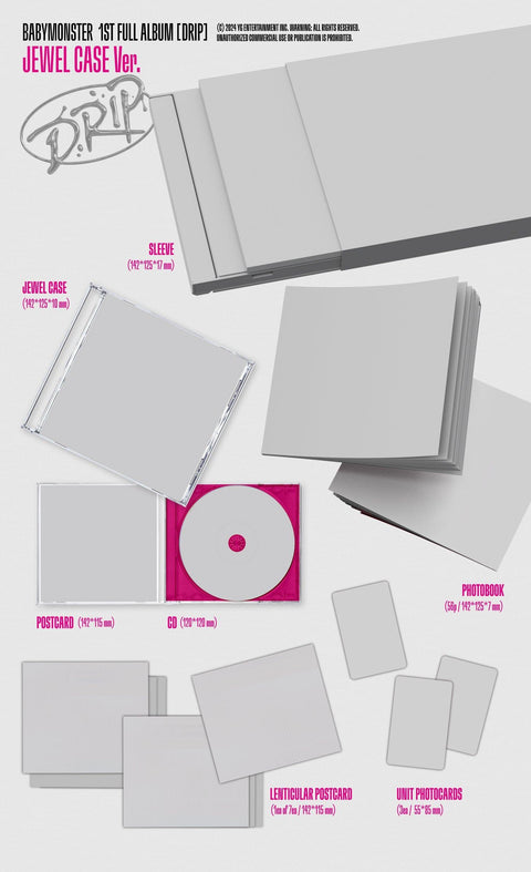 BABYMONSTER - DRIP (JEWEL CASE VER.)