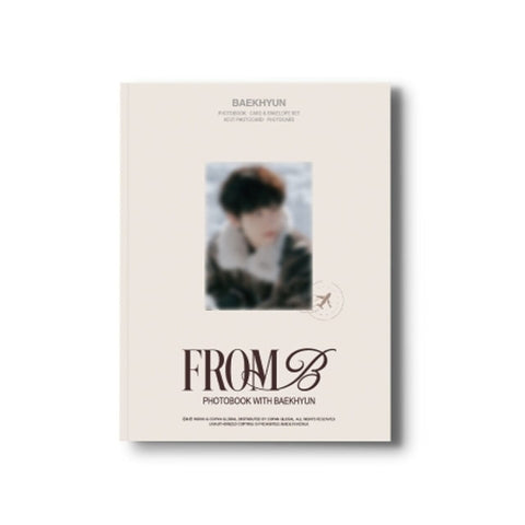 BAEKHYUN (EXO) - PHOTOBOOK (FROM.B) + POB Photocard