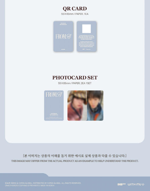 BAEKHYUN (EXO) - PHOTOBOOK (FROM.B) + POB Photocard