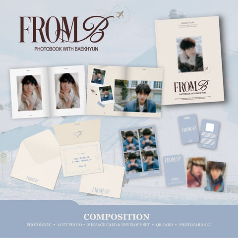 BAEKHYUN (EXO) - PHOTOBOOK (FROM.B) + POB Photocard