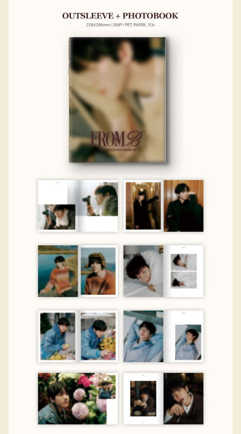 BAEKHYUN (EXO) - PHOTOBOOK (FROM.B) + POB Photocard
