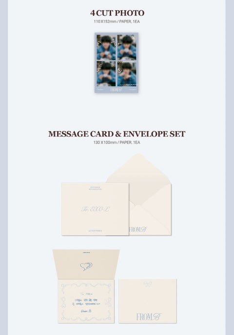 BAEKHYUN (EXO) - PHOTOBOOK (FROM.B) + POB Photocard