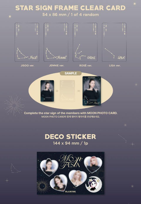 BLACKPINK - THE GAME COUPON CARD COLLECTION (MOON FESTA)
