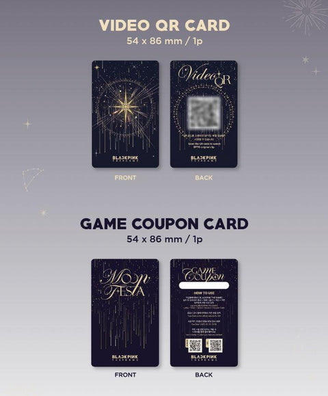 BLACKPINK - THE GAME COUPON CARD COLLECTION (MOON FESTA)
