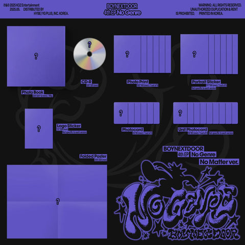 BOYNEXTDOOR - NO GENRE + Apple Music Gift