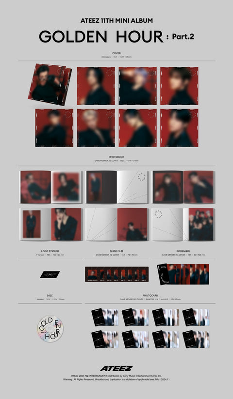 ATEEZ - GOLDEN HOUR: PART.2 (DIGIPAK VER.)