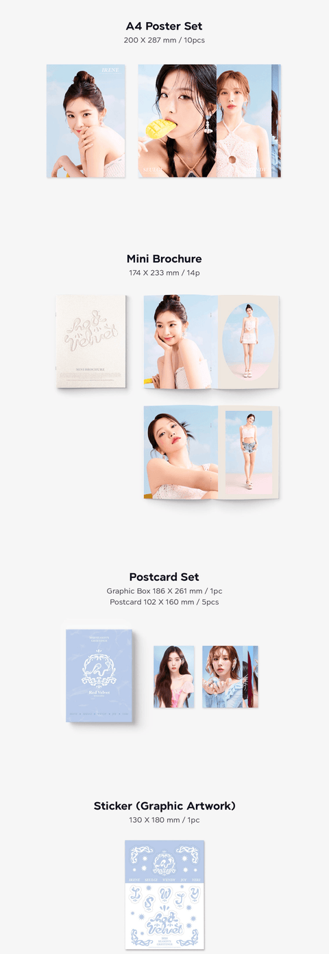 RED VELVET – 2025 SEASON'S GREETINGS+ Exclusive POB(Member Photocard set)