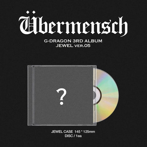 G-DRAGON - ÜBERMENSCH (JEWEL VER.) + Apple Music Photocard