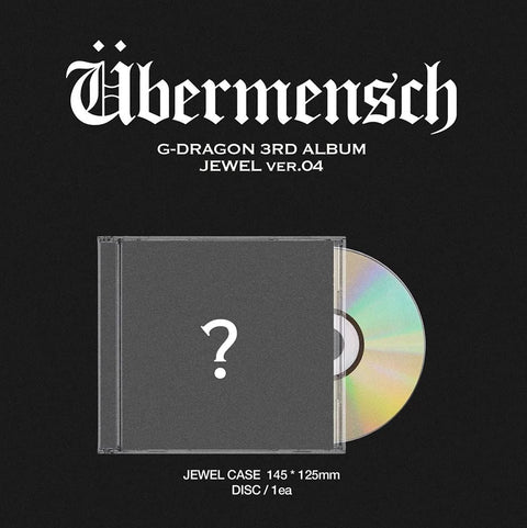 G-DRAGON - ÜBERMENSCH (JEWEL VER.) + Apple Music Photocard