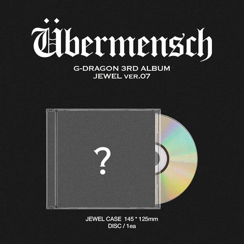 G-DRAGON - ÜBERMENSCH (JEWEL VER.) + Apple Music Photocard
