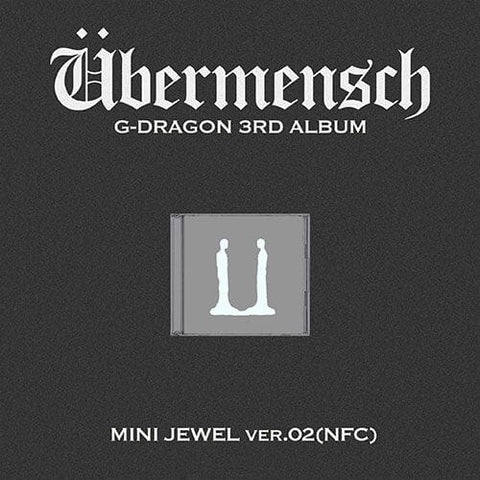 G-DRAGON - ÜBERMENSCH (MINI JEWEL VER.) + Apple Music Photocard