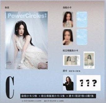 (G)I-DLE : SHUHUA - POWERCIRCLES APRIL COVER