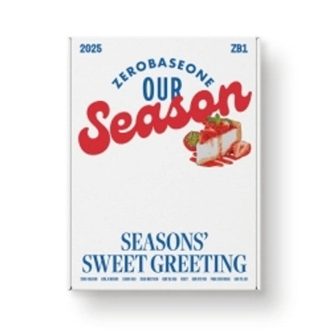 ZB1 - 2025 SEASON'S GREETINGS (OUR SEASON : SEASONS' SWEET GREETING)+Exclusiv POB Set