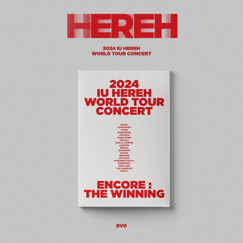 IU - 2024 HEREH WORLD TOUR CONCERT (BLU-RAY & DVD)