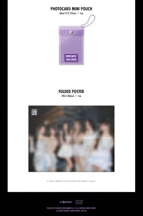 IVE - THE 1ST WORLD TOUR 'SHOW WHAT I HAVE' ENCORE (BLU-RAY/ KIT)