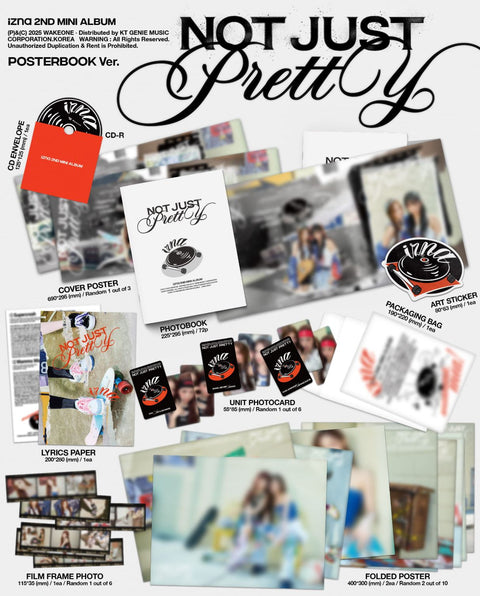 IZNA - NOT JUST PRETTY (POSTERBOOK VER.)