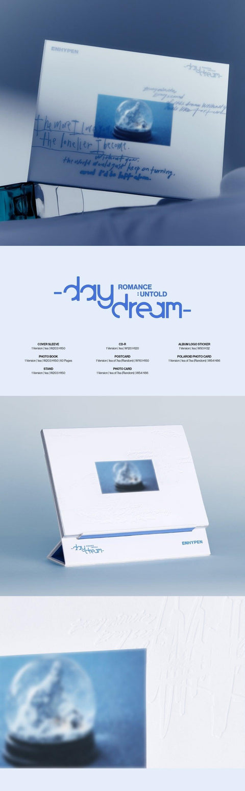 ENHYPEN - ROMANCE : UNTOLD - DAYDREAM (JAPAN EDITION)+Apple Music POB Photocard