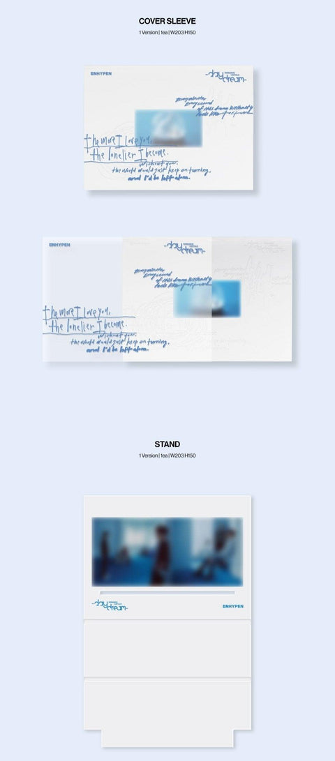 ENHYPEN - ROMANCE : UNTOLD - DAYDREAM (JAPAN EDITION)+Apple Music POB Photocard