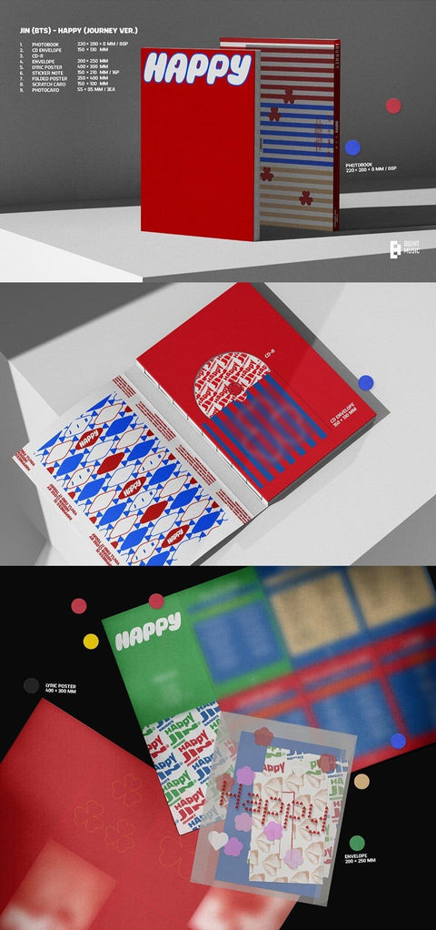 JIN (BTS) - HAPPY (PHOTOBOOK VER.)