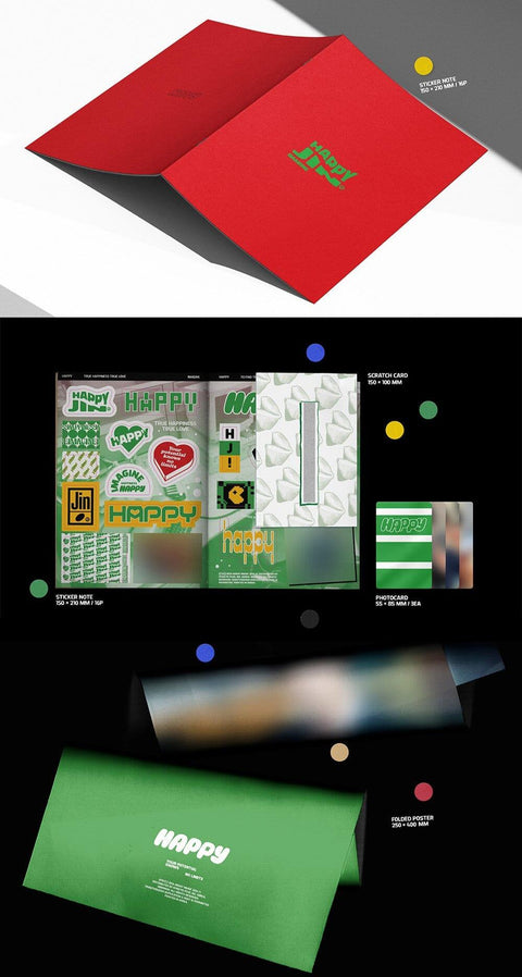 JIN (BTS) - HAPPY (PHOTOBOOK VER.)