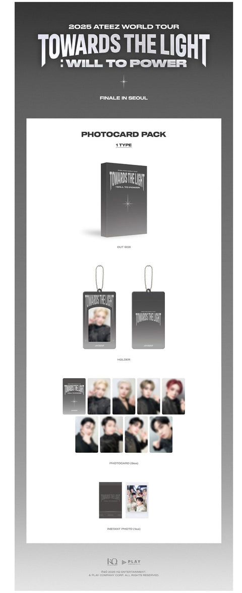 ATEEZ - 2025 FINALE IN SEOUL - PHOTOCARD PACK