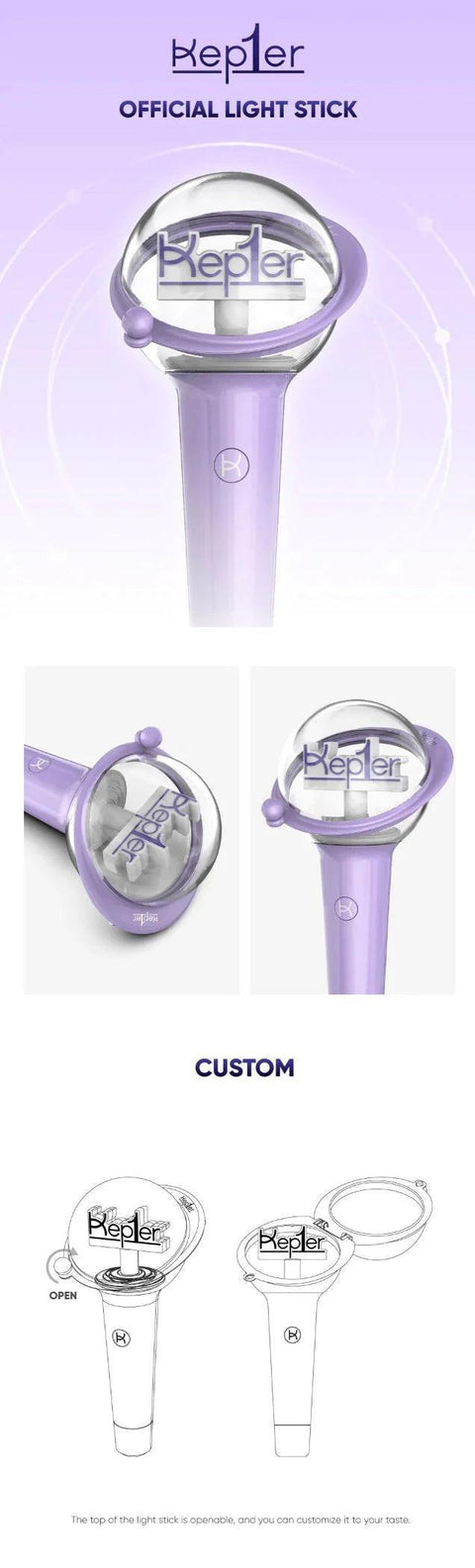 KEP1ER - OFFICIAL LIGHT STICK - Kpopfuture