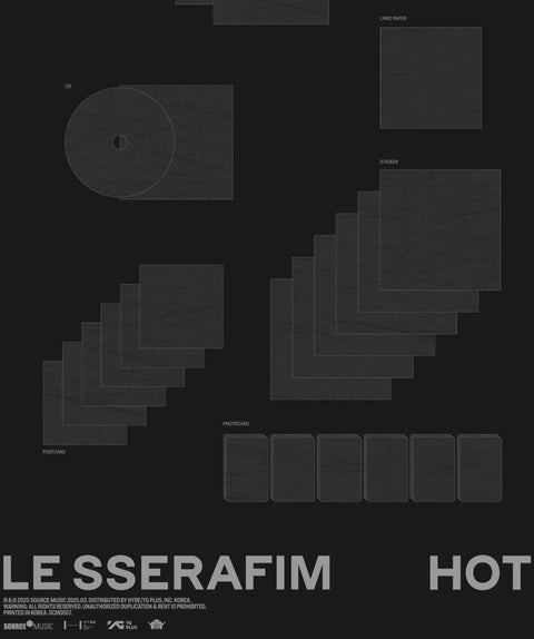 LE SSERAFIM - HOT (COMPACT VER.)