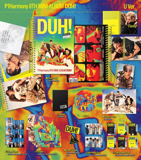 P1HARMONY - DUH! + Applemusic POB
