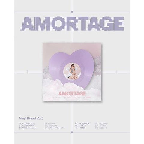 JISOO (BLACKPINK) - AMORTAGE (VINYL VER.)
