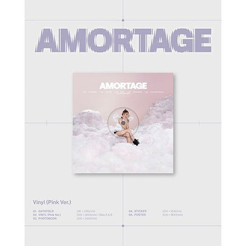 JISOO (BLACKPINK) - AMORTAGE (VINYL VER.)