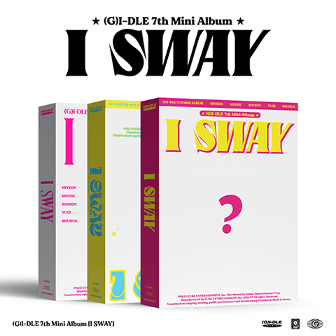 (G)I-DLE - I SWAY (7TH MINI ALBUM)-Exclusive Apple music Bonus - Kpopfuture