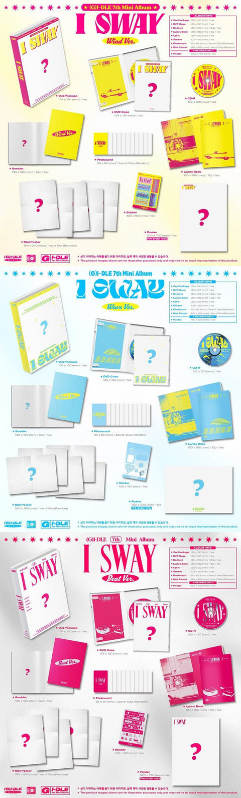 (G)I-DLE - I SWAY (7TH MINI ALBUM)-Exclusive Apple music Bonus - Kpopfuture