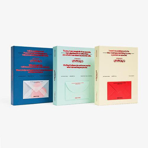 ENHYPEN - ROMANCE : UNTOLD (2ND STUDIO ALBUM Random) Apple Music Benefit - Kpopfuture